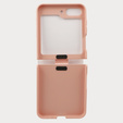 Etui GKK Ring Holder do Samsung Galaxy Z Flip5 5G, różowe