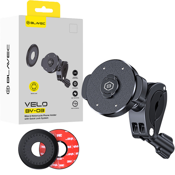 Uchwyt rowerowy na telefon Blavec Velo Quick Lock