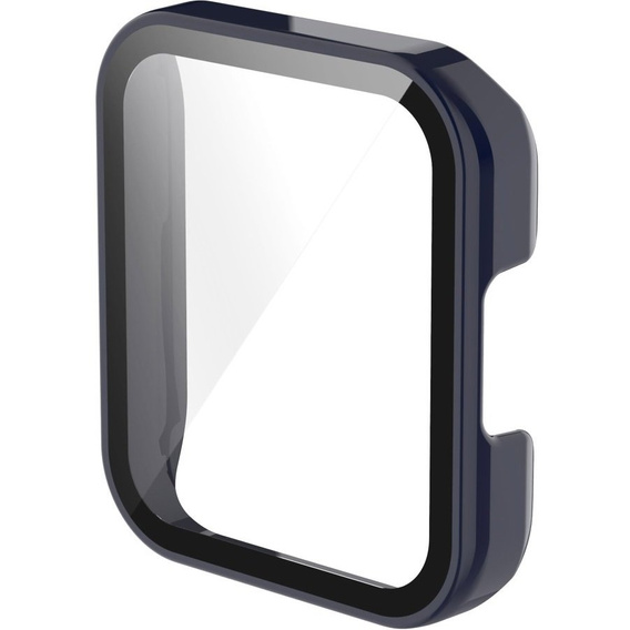 2w1 Etui + Szkło do Xiaomi Redmi Watch 2 Lite, Granatowy