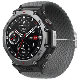 Pasek nylonowy do Amazfit T-Rex 3, Szary
