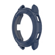 Etui z nakładką bezel ring do Samsung Galaxy Watch4 Classic 46mm, Granatowe
