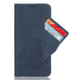 Etui z klapką do Samsung Galaxy S25 FE, Card Slot, granatowe
