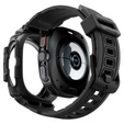 Pasek z Etui Spigen do Galaxy Watch Ultra 47mm (2025 / 2024), Rugged Armor Pro, czarny