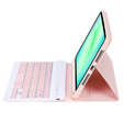 Etui z klawiaturą do Samsung Galaxy Tab A11, Leather Pen Slot, różowe
