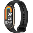 Pasek Silikonowy do Xiaomi Smart Band 10 / 9 / 8, Czarny