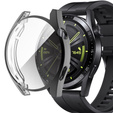 2w1 Etui z osłoną na ekran do Huawei Watch GT 3 46mm, Czarny
