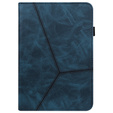 Etui do Samsung Galaxy Tab S10 Lite / S10 FE / S9 FE / S9, Classic, z miejscem na rysik, niebieskie