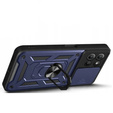 Etui pancerne do Motorola Moto G15 / Motorola Moto G15 Power, CamShield Slide, niebieskie
