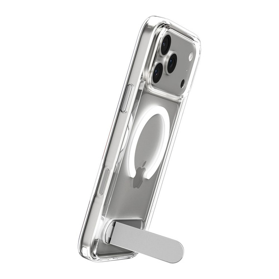 Etui Spigen do iPhone 17 Pro, Ultra Hybrid "S" Mag MagSafe, Clear / White