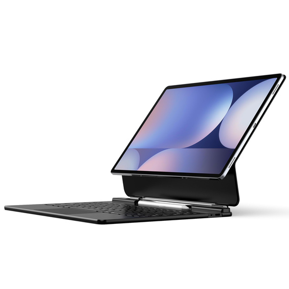 Etui z klawiaturą Bluetooth do Samsung Galaxy Tab S11 Ultra Dux Ducis, czarne