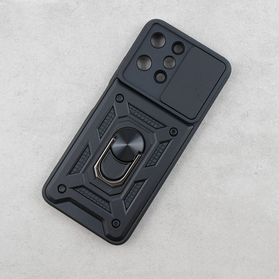 Etui pancerne do Xiaomi Redmi 12, CamShield Slide, czarne