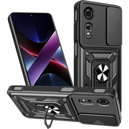 Etui pancerne do Nubia Neo 2 5G, CamShield Slide, czarne