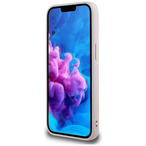 Etui GUESS do iPhone 16E, 4G Ring Classic Logo, różowe