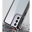 Etui do Samsung Galaxy S21, Full Body, Czarne