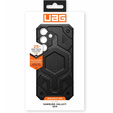 Etui Urban Armor Gear do Galaxy S24, Monarch Pro MagSafe Carbon, czarne