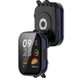 2w1 Etui + Szkło Hartowane do Xiaomi Redmi Watch 3, Granatowe