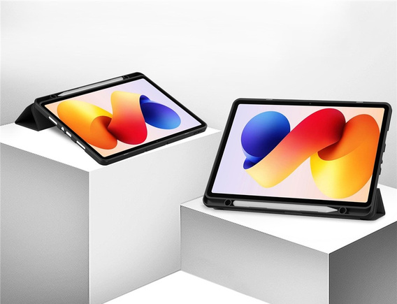 Etui z klapką do Xiaomi Redmi Pad 2 Pro 12,1", Smartcase, czarne