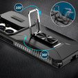 Etui do Samsung Galaxy S24 Ultra, Slide Lens Lid, Czarne