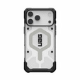 Etui Urban Armor Gear do iPhone 17 Pro Max, Pathfinder MagSafe, Ice/Silver