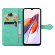 Etui z klapką do Xiaomi Redmi 12C, Mandala, zielone