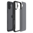 Etui Spigen do iPhone 16, Ultra Hybrid, czarne + Szkło hartowane