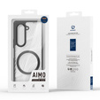 Etui DuxDucis do Samsung Galaxy Z Fold6 5G, Aimo case, do MagSafe, przezroczyste / czarne