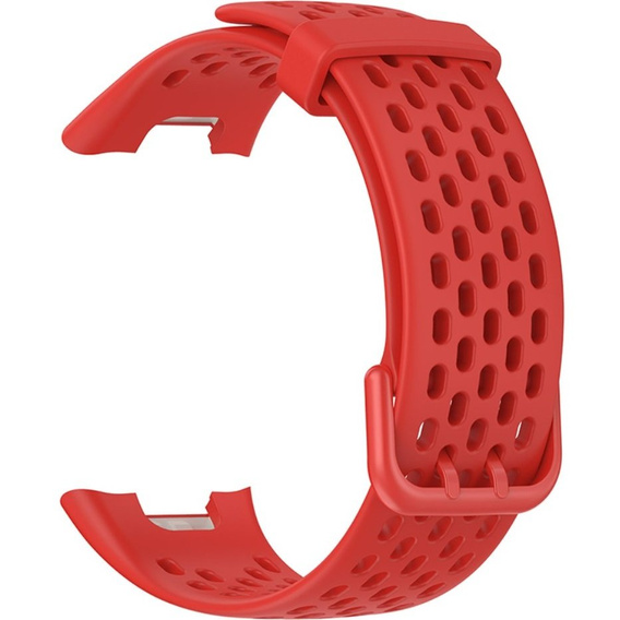 Pasek Silikonowy do Xiaomi Mi Band 7 Pro, Czerwony