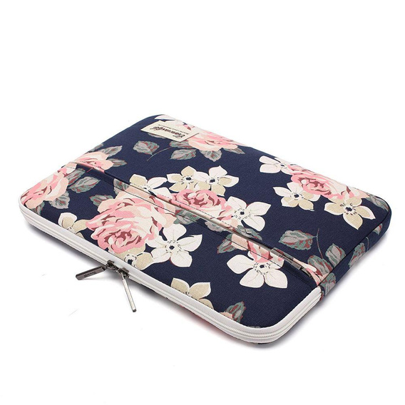 CANVASLIFE Sleeve Etui  Do Laptopa 15-16 Cali - Navy Rose