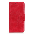 Skórzane Etui Wallet do Samsung Galaxy A50/A50S/A30S, czerwone