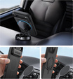Etui do iPhone Air, Suritch Shockproof, do MagSafe – czarne