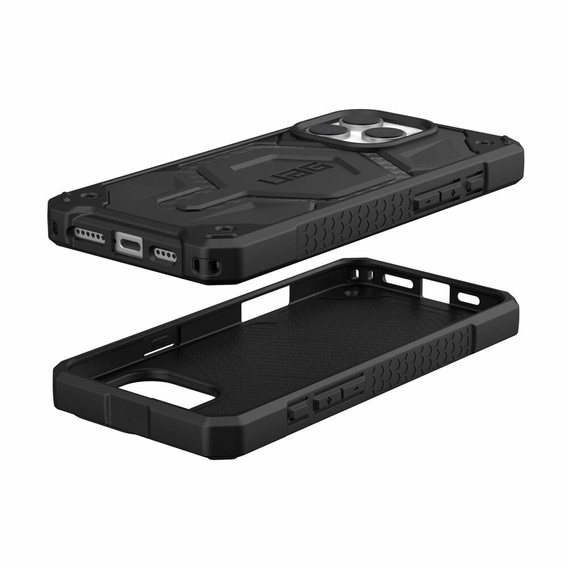 Etui Urban Armor Gear do iPhone 16 Pro Max, Monarch Pro MagSafe, carbon czarne