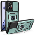 Etui pancerne do Xiaomi 11T / 11T Pro, CamShield Slide, zielone
