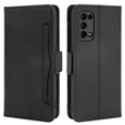 Etui z klapką do Oppo Reno 5 5G, Card Slot, czarne