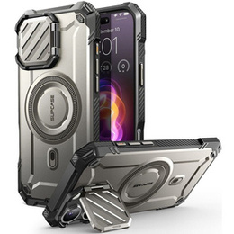 Etui Supcase do iPhone 16 Pro Max, Unicorn Beetle XT, szare