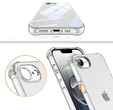 Etui do iPhone 16E, Erbord Dropproof, przezroczyste + Szkło