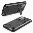 Etui do iPhone 15 Pro Max, R-JUST, pancerne, czarne