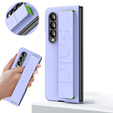 Etui do Samsung Galaxy Z Fold4 5G, z rączką, fioletowe