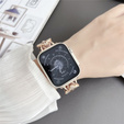 Pasek Skórzany do Apple Watch 1/2/3/4/5/6/7/8/9/10/11/SE Ultra 1/2/3 42/44/45/46/49mm, Beżowy