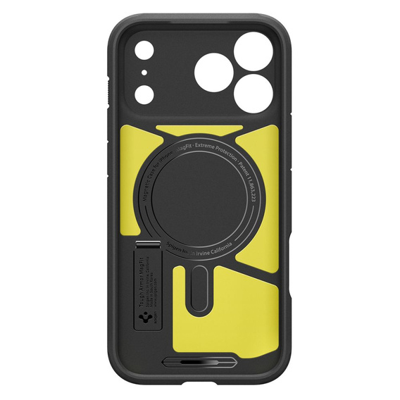 Etui Spigen do iPhone 17 Pro Max, Tough Armor T Mag MagSafe, Black