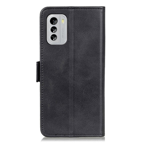 Etui z klapką do Nokia G60 5G, Wallet PU Leather Case, czarne