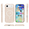 Etui do iPhone Air, do MagSafe, brokatowe, półprzezroczyste złote