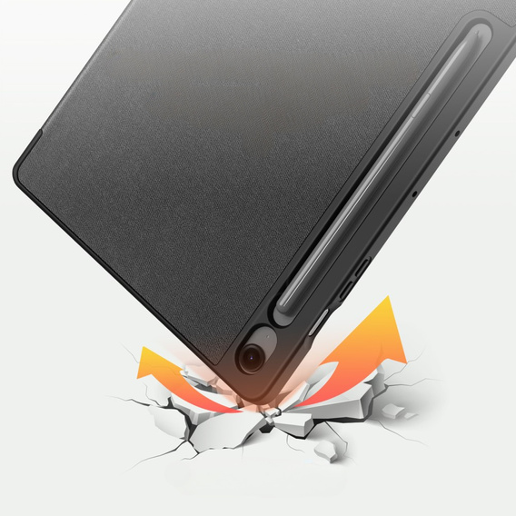 Etui Dux Ducis Domo Series do Samsung Galaxy Tab S10 FE+ Plus – czarne