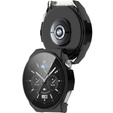 2w1 Etui + Szkło Hartowane do Huawei Watch GT 3 Pro 46mm, Czarne
