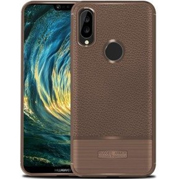 Brązowe Etui Rugged TPU Case do Huawei P20 Lite