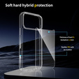Przezroczyste etui TPU + akryl do iPhone 17 Pro Max – wytrzymałość i elegancja w jednym