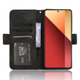Etui z klapką do Xiaomi Redmi Note 13 Pro 4G / Xiaomi Redmi Note 14S / Xiaomi Poco M6 Pro 4G, Card Slot, czarne