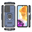 Etui do Samsung Galaxy M15 5G, KickStand Camera Lens, niebieskie