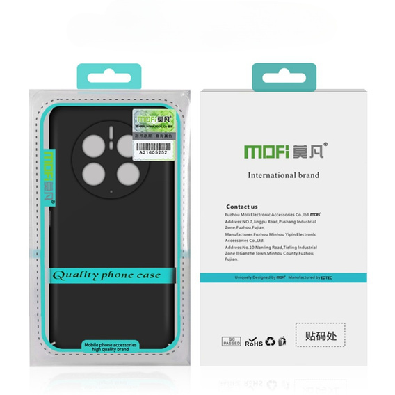 Etui MOFI Case do Huawei Mate 50 Pro, Futerał cienki Pokrowiec, Czarne