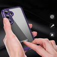 Etui do Samsung Galaxy S24, ERBORD Impact Guard, ciemnofioletowe
