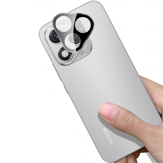 Szkło hartowane na aparat do Honor 400 Lite, czarne
